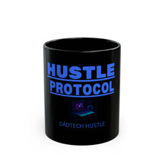 Hustle Protocol Black Mug – Complementory Mug