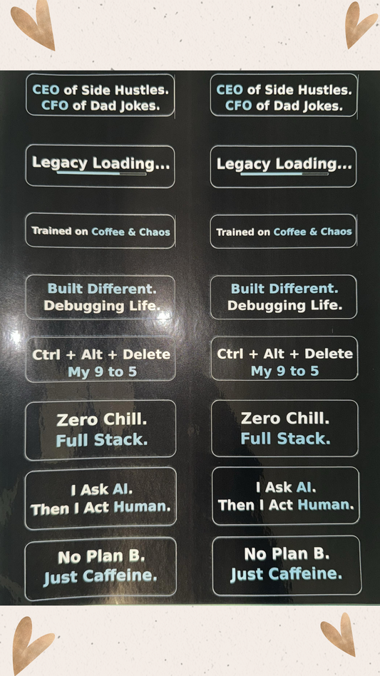 Hustle Protocol Sticker Pack 1080
